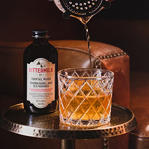 Bittermilk No.1 Bourbon Barrel Aged Old Fashioned Mix All Natural