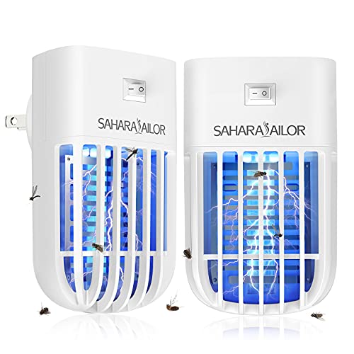 Sahara Sailor Bug Zapper, 2 Packs Indoor Plug-in Mosquitos Insects