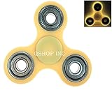 Krazy Spinner Fidget Hand Spinner Stress Reducer Ultra Durable High Speed Ceramic Bearing Fidget Finger Toy Guarantee 1+min SpinTime Perfect for ADD ADHD Anxiety Autism Stress Relief (luminous#3)
