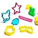 Beelittle 47 Pieces Clay Dough Tools Kit with Models and Molds, Random color