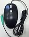 MOAFKOA New HP 537748-001 PS/2 PS2 Optical Two Button Scroll Mouse