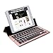 iEGrow Foldable Bluetooth Keyboard, F18 Universal Portable Bluetooth 3.0 Wireless Keyboard with Kickstand Holder for Apple iPad iPhone iOS, Andriod, Windows(Rose Gold)