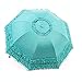Honeystore Princess Lace Ultraviolet-Proof Folding Umbrella Anti-uv Dome Parasol