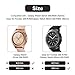 SIRUIBO Case for Samsung Gear S3 Frontier SM-R760, TPU Scractch-Resist Frame Protective Cover Shell for Samsung Gear S3 Frontier/Classic Galaxy Watch 46mm SM-R800 Smartwatch, Gold