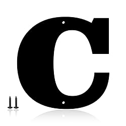 5 Inch Metal House Numbers, House Address Letters