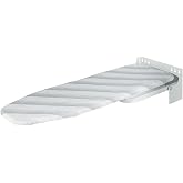 Wall-Mounted Ironing Board | Easy wall-mount installation with a fold-away design for compact storage in laundry rooms and small spaces.