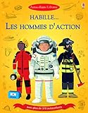 Habille... Les hommes d'action et Dans le feu de l'action - Autocollants Usborne by 