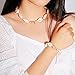 SUNSCSC Handmade Summer Beach Shell Conch White Velvet Rope Choker Necklace Adjustable Conch Shell Necklace Jewelry (Shell Necklace and Bracelet)