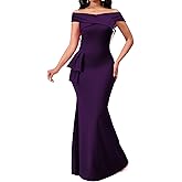 VisiChenup Elegant Formal Dresses for Women Sexy Cocktail Wedding Guest Evening Party Long Maxi Dress