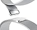GELISHI Fitbit Flex Band Replacement with Stainless Steel Wireless Activity Bracelet Sport Wristband No Tracker - Silver Small