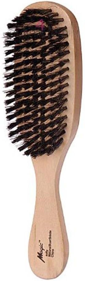 Magic Collection #7720 Hard Wave Brush Boar Bristle Scalp Massage & Cleaning