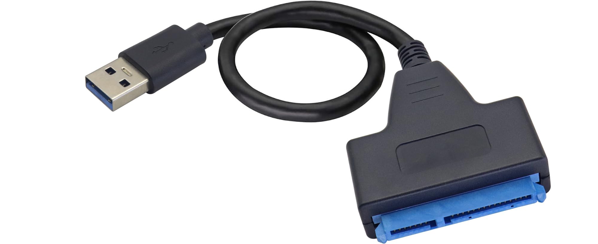 zdyCGTime SATA SSD Adapter Converter,USB 3.0 male to SATA 22pin 2.5 Hard Disk Adapter Cable.Compatible with Windows 8/7/10/Vista/XP system,Mac OS 9/10 and Linus operating system.