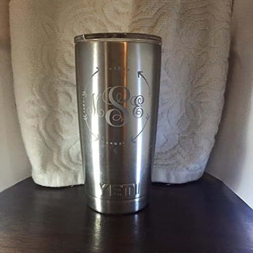monogrammed yeti mug