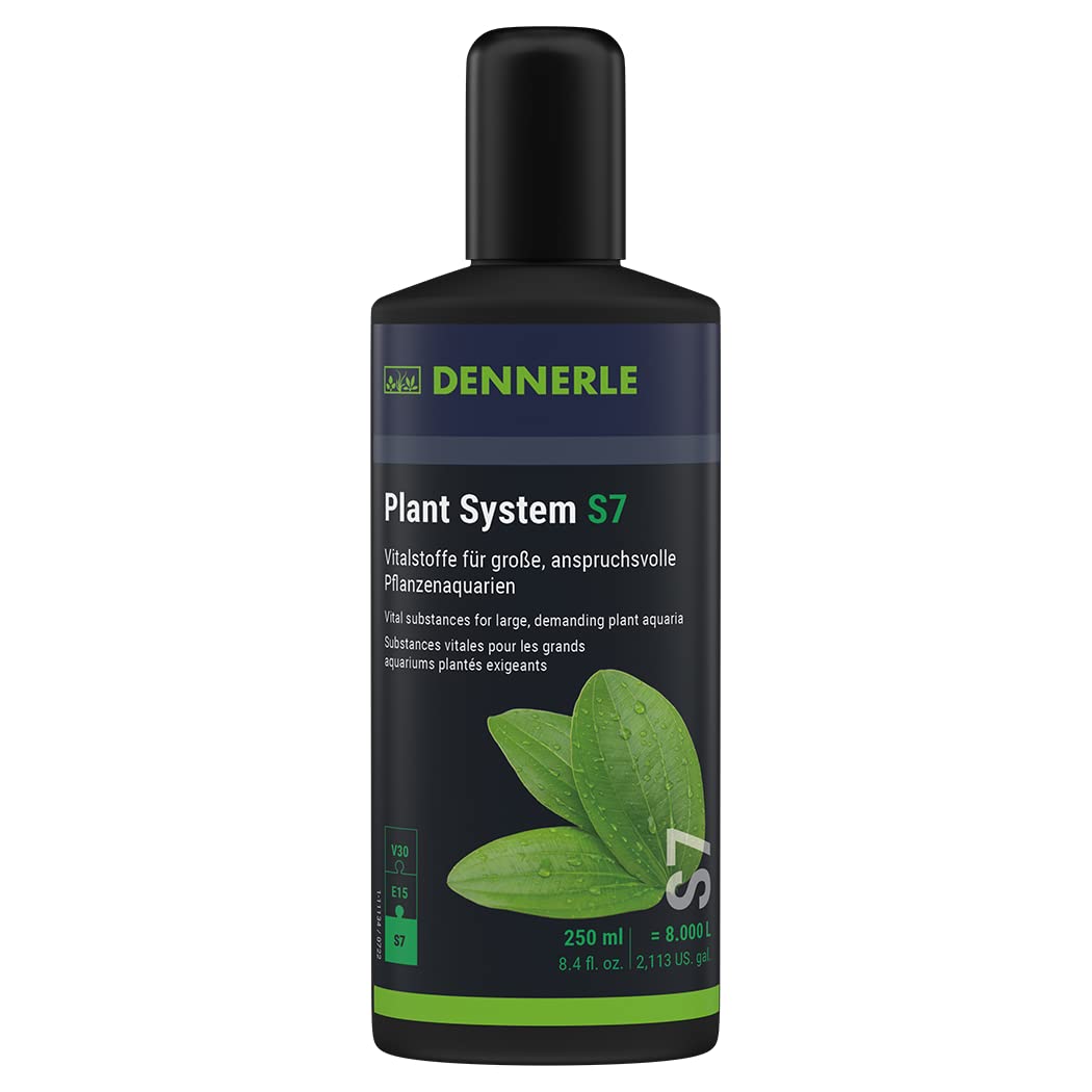 Dennerle Plant System S7, 250 ml - Vital substances for large, demanding planted aquariums