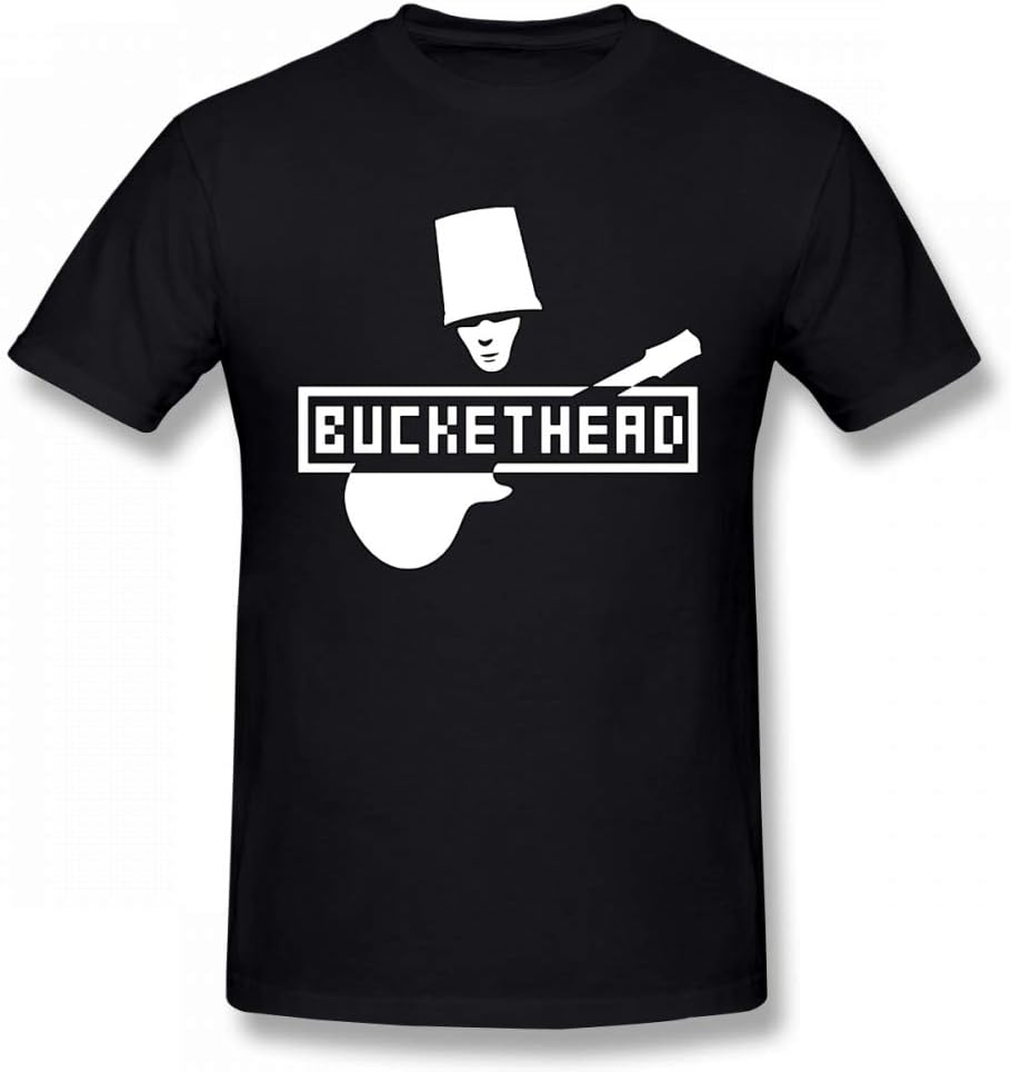 Buckethead Cotton T Shirts Mans Youth Short Sleeves Pop T Shirt