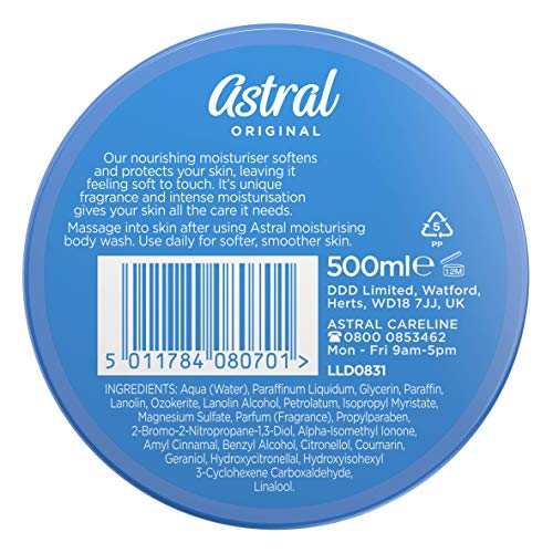 Astral Moisturising Cream 500ml Buy Online in UAE. Beauty Products