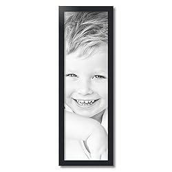 ArtToFrames 10x33 Inch Black Picture Frame, This
