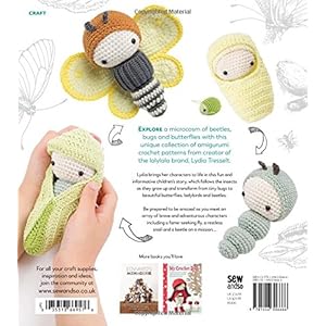 Lalylala's Beetles Bugs and Butterflies: A Crochet Story of Tiny Creatures and Big Dreams