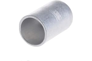 VIGORWORK 100pcs R134A 19MM Aluminum Crimp Ferrule for Auto A/C Air Conditioning Standard/Reduced Barrier Refrigerant Hose 19MM for R134A