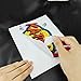 AIMIKE Superhero Stickers, Larger Superhero Theme Party Decoration Stickers, Size 8.5 Inches, Superhero Sounds Saying Cutout, 12Pcs