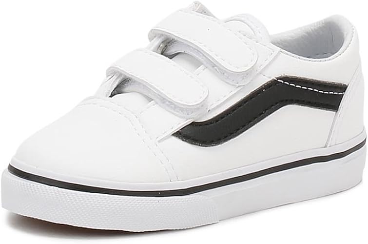 black leather vans infant