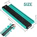 Plastic Contour Gauge Duplicator 10 Inch, Ruled Contour Duplication Gauge, Shape Duplicator,Circular Frame Profile Gauge Tool Winding Pipes,Ducts and Many Objects, Precisely Copy Irregular Shapes