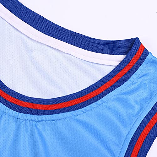 Men\'s Basketball Jersey Space 2 New Legacy Jersey for 90s Theme Party, Gift for holidy X-max (#10 3X-Large)