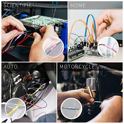 620 PCS Heat Shrink Butt Connectors - Electrical Connectors Kit - Solderless Wire Connectors - Automotive Marine Crimp Connectors by Wirefy