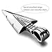 Besteel Jewelry Stainless Steel Arrowhead Pendant Necklace for Men Biker Punk 24'' Chain