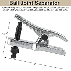 KUNTEC 5Pcs Ball Joint Separator Pitman Arm Puller