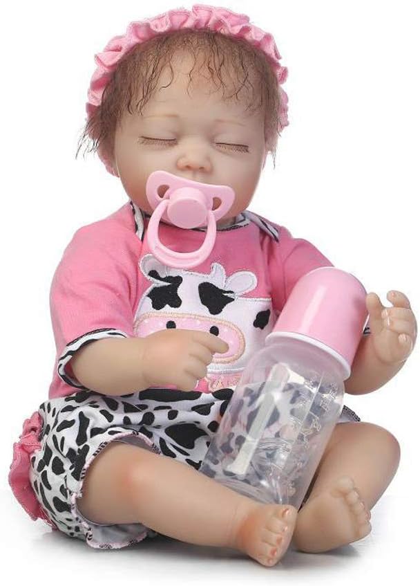 Prezzo CQ Reborn Doll Handmade Toy Doll Silicone 40CM Simulation Baby Regalo di Compleanno per Bambini Offerte