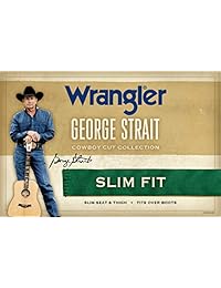 Wrangler George Strait vaquero corte ajustado para hombre