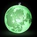 Jet Creations Inflatable Glow in The Dark Moon, 12