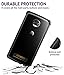 CaseWe - Motorola Moto Z2 Play Protective Bumper Case Cover/Compatible with Moto Mods - All Matte Black