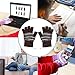 [3 Pack] USB Heated Gloves for Men and Women Mitten, AIKIN USB 2.0 Powered Stripes Heating Pattern Knitting Wool Heated Gloves Hands Warmer Laptop Gloves Fingerless Washable (2Purple+1Brown)