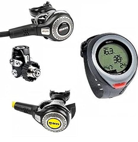 Mares ABYSS 52 DIN incl. OCTOPUS ABYSS und Mares PUCK Pro Tauchcomputer
