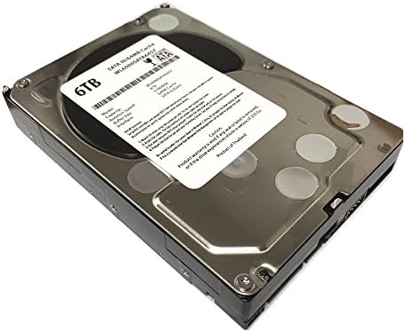 WL 6TB 64MB Cache 5400RPM SATA III (6.0Gb/s) 3.5" Internal Surveillance DVR Hard Drive - w/ 1 Year Warranty