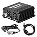 Aokeo 48V Phantom Power Supply Powered by USB Plug in, Included with 8 feet USB Cable, Bonus + XLR 3 Pin Microphone Cable for Any Condenser Microphone Music Recording Equipment