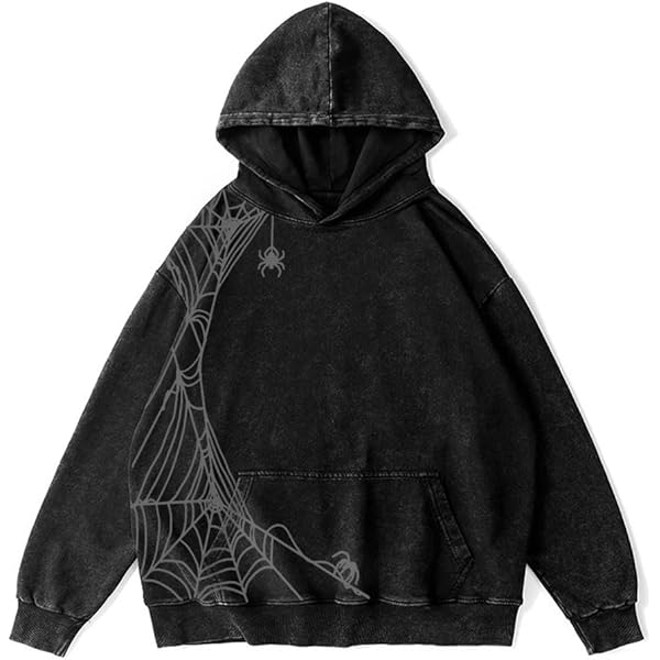 Pokn Y2K Oversized Graphic Zip Up Streetwear Pullover Hoodie
