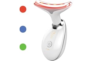 Quiet&Far LED Facial Therapy Device for Neck Red Light Therapy for Face Neck