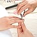 ACELIST® Professional Stainless Steel Cuticle Cutter, Cuticle Nipper- Beauty Tool Perfect for Fingernails and Toenails1/2 Jaw (d-501)