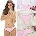 Women Sexy Cotton Thongs Intimates Briefs Tangas Ladies Panties Mulit Pack Size:5-10