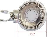 Cretty-Meet Adjustable Shower Head Holder Suction Cup Bracket Chrome view 6