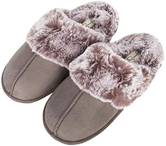 jessica simpson comfy faux fur slippers