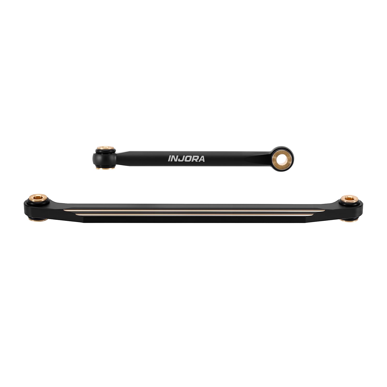 Photo 1 of INJORA Black Brass Steering Links for 1/18 Redcat Ascent-18 APEX Scout II