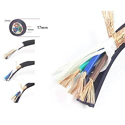 Audiocrast HiFi Power Cable, Hi-End Braided Sleeve