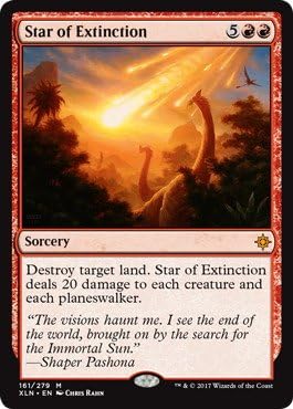 Amazon マジックザギャザリング Mtg 赤 英語版 絶滅の星 Star Of Extinction Xln 161 神話レア トレカ 通販