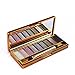 OLIYA Cosmetic 9 Colors Diamond Bright Colorful Makeup Eye Shadow Set Flash Glitter Eyeshadow Palette with Brush (#6)