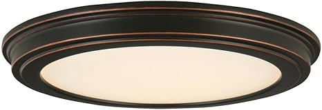 Commercial Electric Jju3011l Orb 24w Oil Rubbed Bronze Led Ceiling