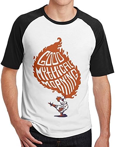 Good Mythical Morning Chicken Morning TEE Raglan Shirts Short Sleeve T Shirt